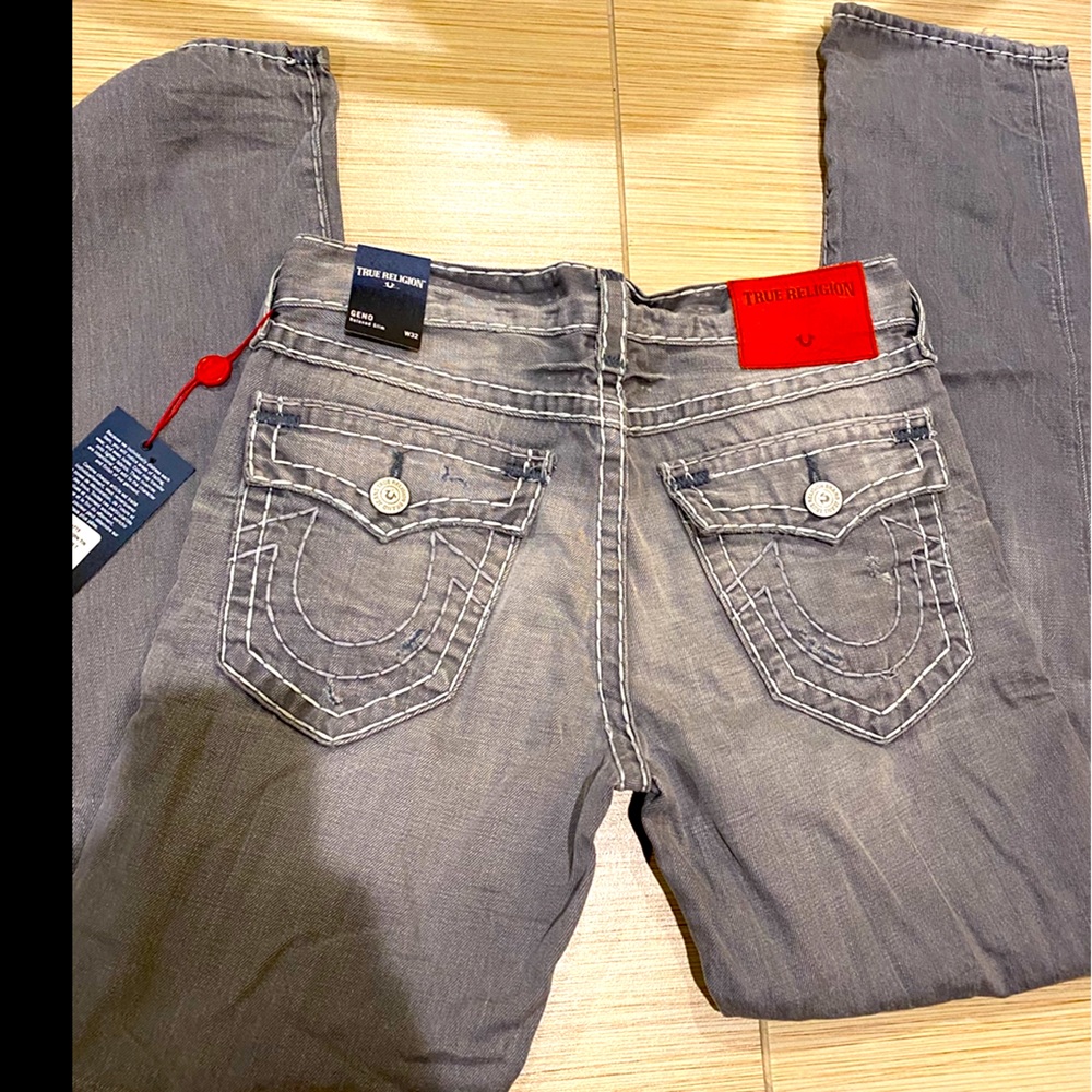 🆕 True Religion Flap Back Distressed Jeans Super T
